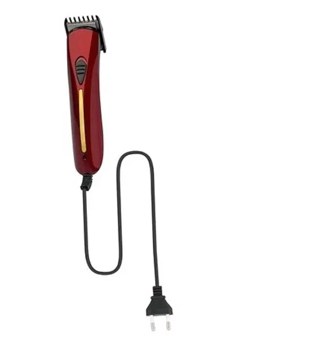 201B Professional Rechargeable Hair Trimmer for Men & Women, Red