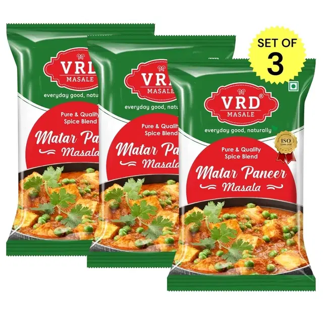 Vrd Matar Paneer Masala 10 g (Pouch) (Set Of 3)