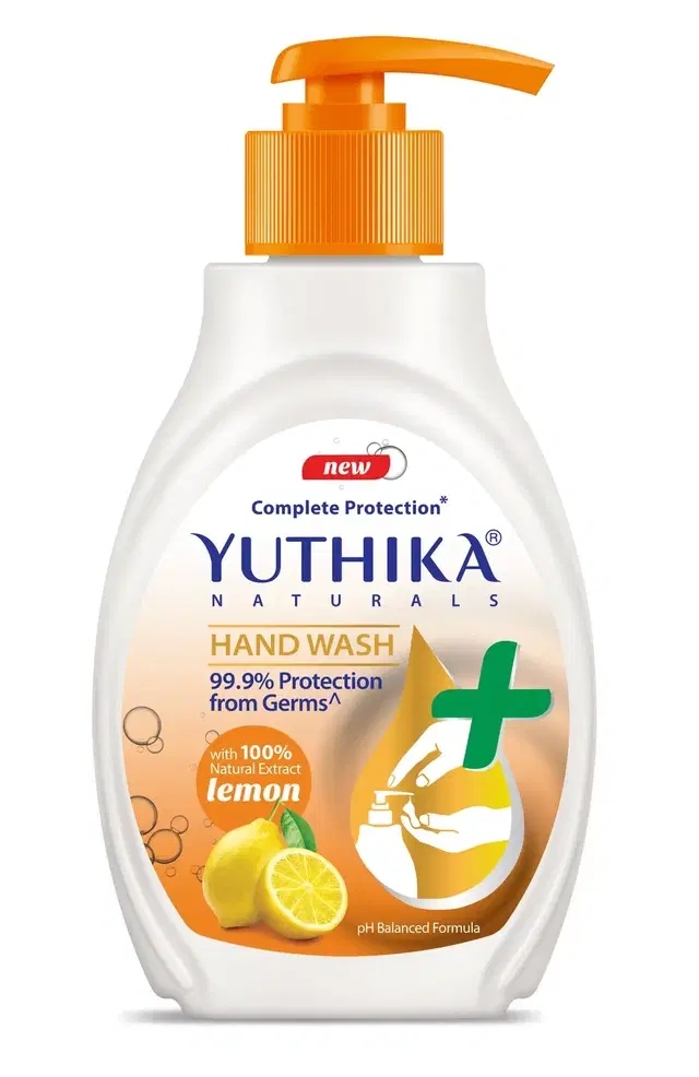 Yuthika Liquid Hand Wash With Lemon Extract 200 ml