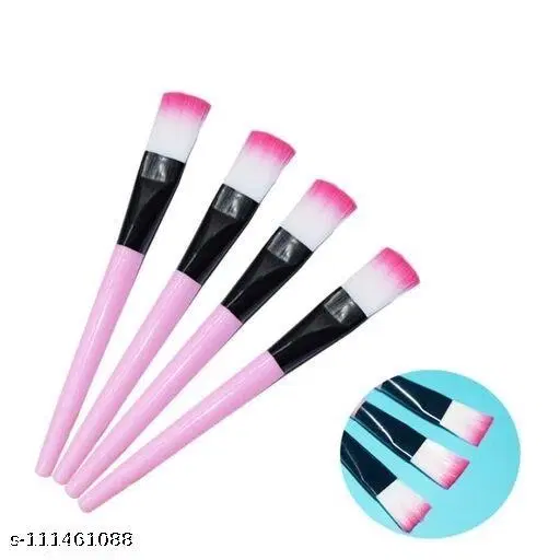 Kamz Beauty Multitasking Face Pack Foundation Makeup brush (Pack of 4)