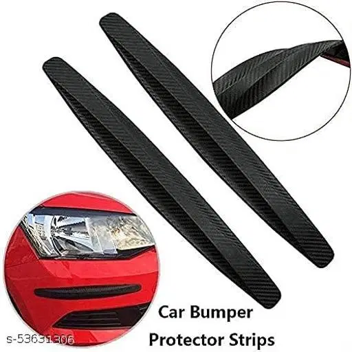 Rubber Car Bumper Protector, Multicolor, Pack of 4