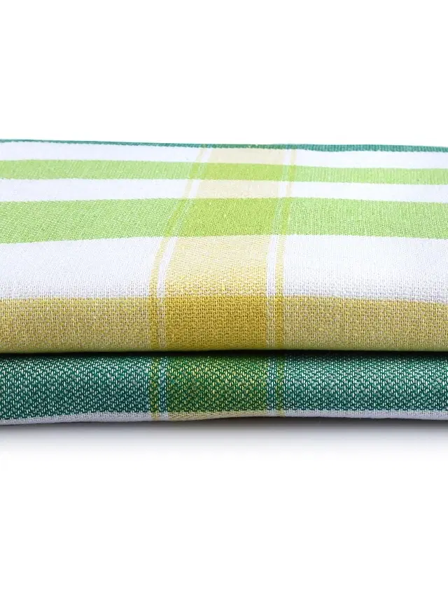 Cotton High Absorbent Bath Towels, Multicolor, Pack of 2