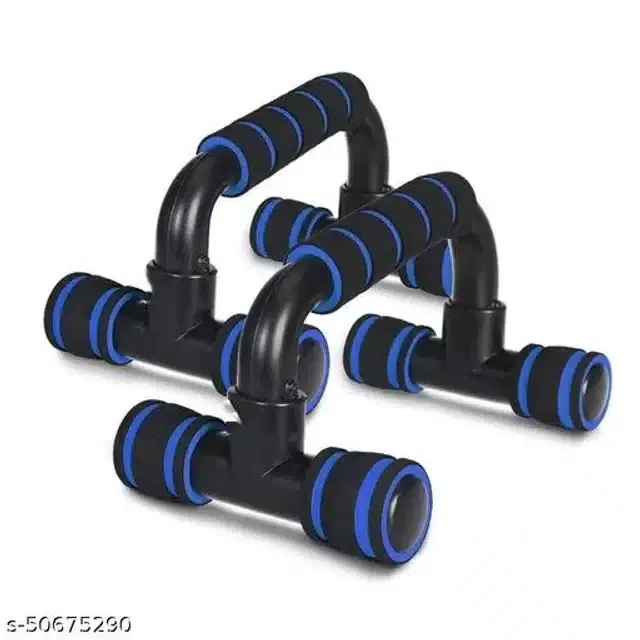 Portable Push-Up Handles, Black & Blue