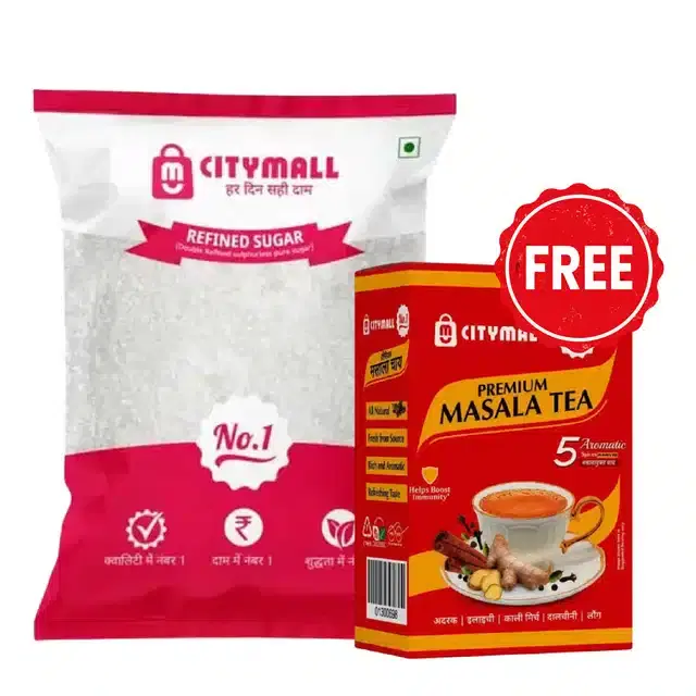 Buy Citymall No.1 Masala Tea 500 g  And Get 1 Kg Sugar Free