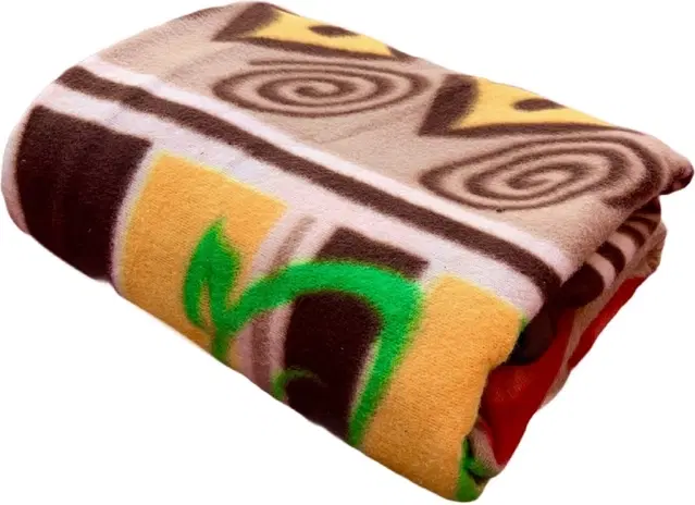 Fleece Blanket, Multicolour, 60x90 Inches