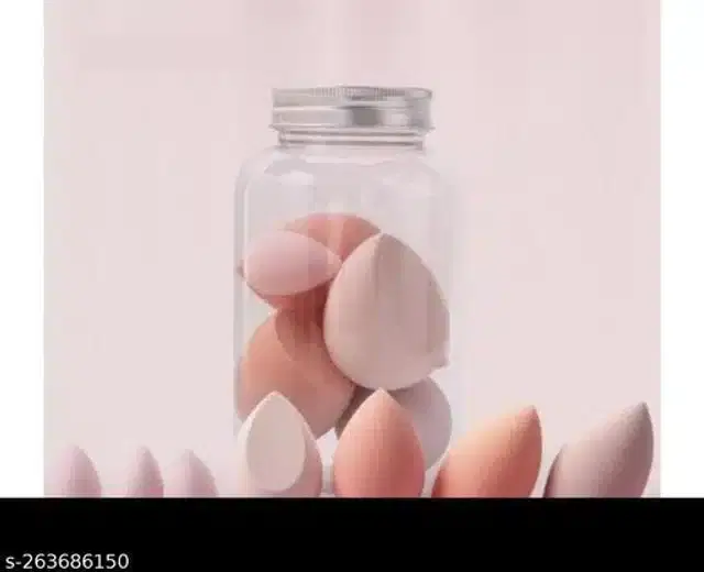 Premium Makeup Blenders, Multicolor, Pack of 7