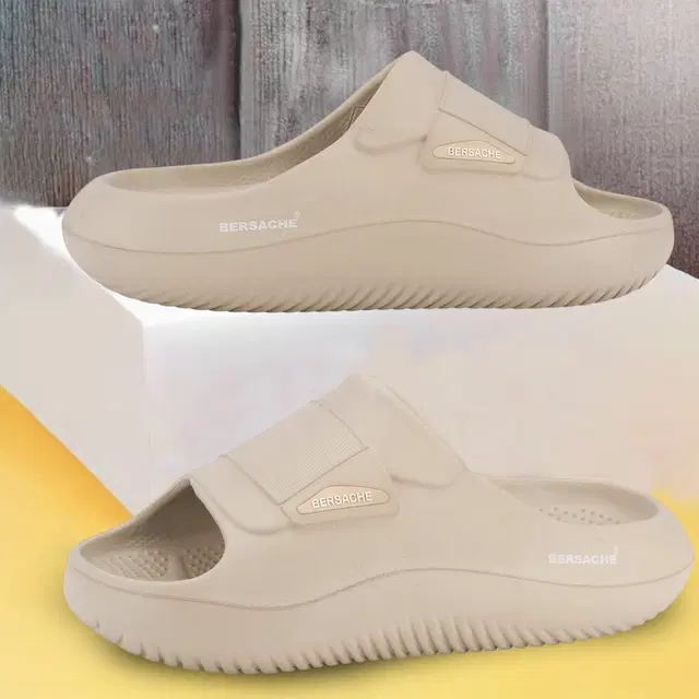 Sliders for Men, Beige (6)