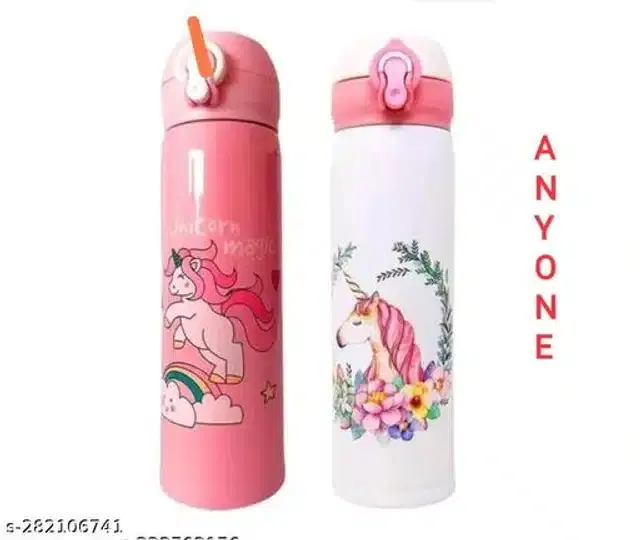 Stainless Steel Vacuum Insulated Water Bottle for Kids, Assorted, 500 ml