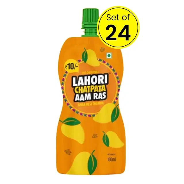 Lahori Chatpata Aam Ras 24X150 ml (Pack of 24)