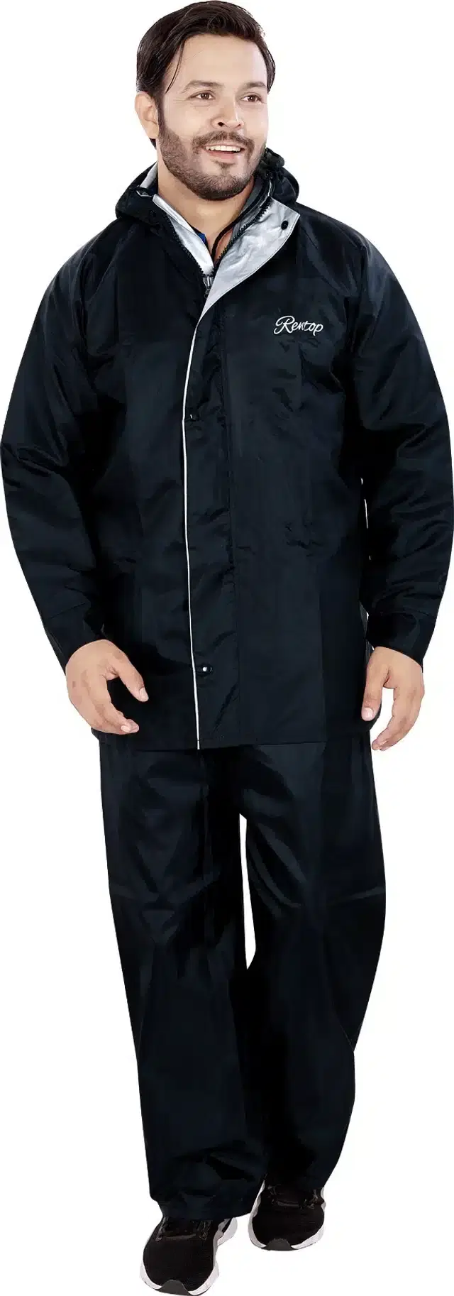 Rainsuit for Men & Women, Black