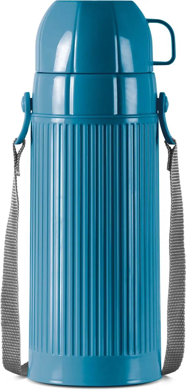 Milton Plastic Insulated Flask, Blue, 910 ml