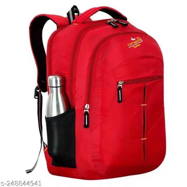 Polyester Backpack for Kids, Red, 35 L
