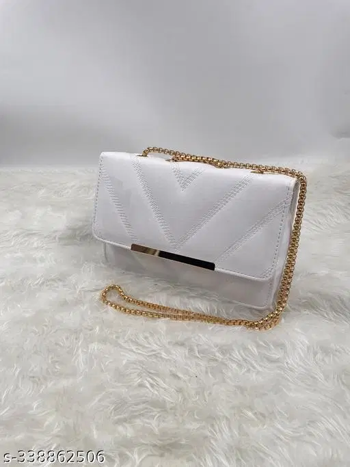 TRUE FASHION. Sling Bag for Women (White, Free size)