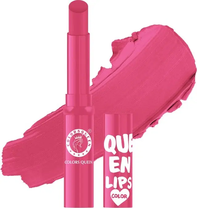 COLORS QUEEN Lips Moisturizing Lip Balm Enriched With Shea Butter, 05-Pink Candy, Pack Of 1, 1.7 g