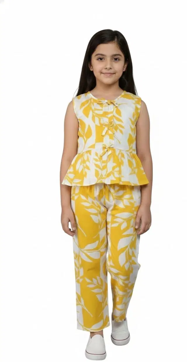 Rayon Blend Clothing Set for girls, Multicolour (4-5 Years)