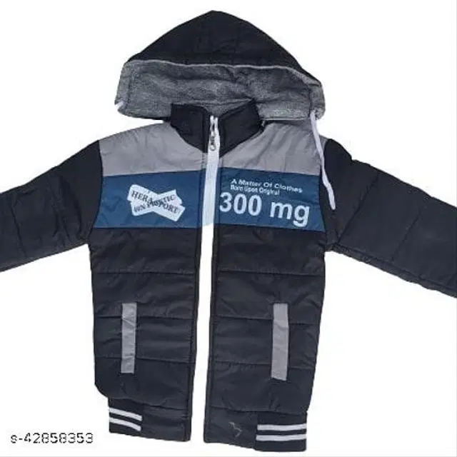 Polyester Jacket for Boys (Multicolor, 1-2 Years)