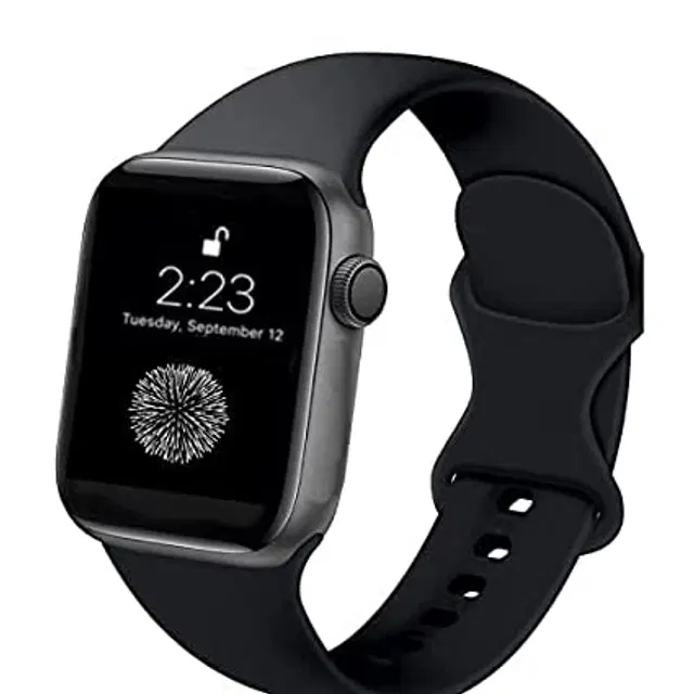 T500 Smart Watch for Men & Women, Black