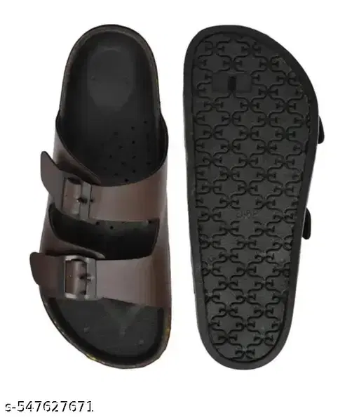 Sliders for Men (Brown, 6)