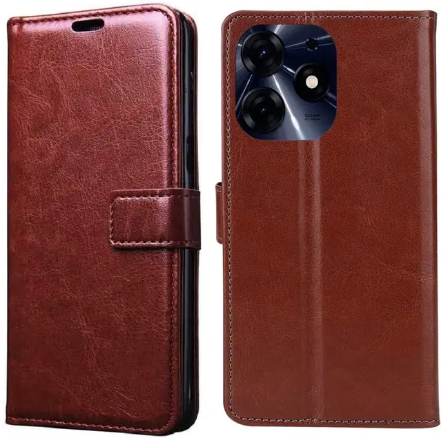 Flip Mobile Cover for TECNO BG6/Spark Go 2024, Multicolor