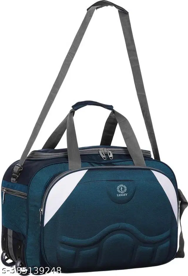 Polyester Duffel Bags, Teal