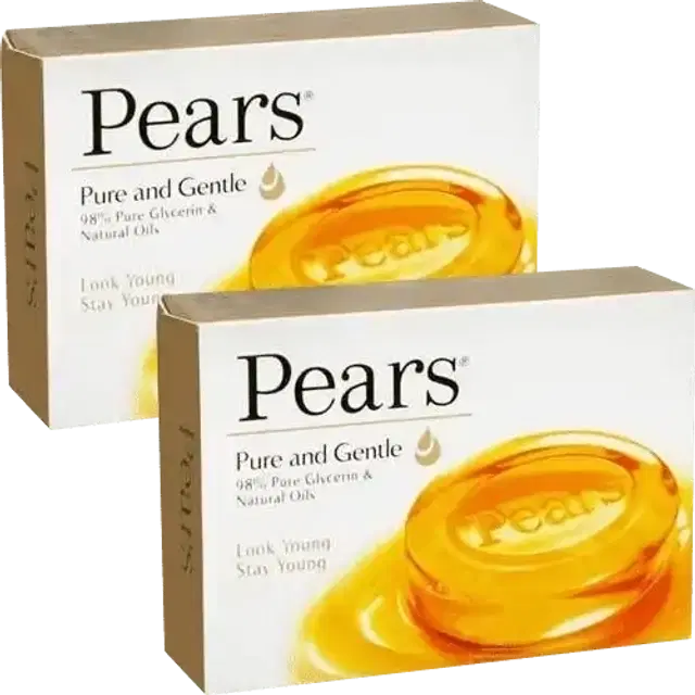 Pears Pure And Gentle Bathing Soap 2X57Gm (Set Of 2)