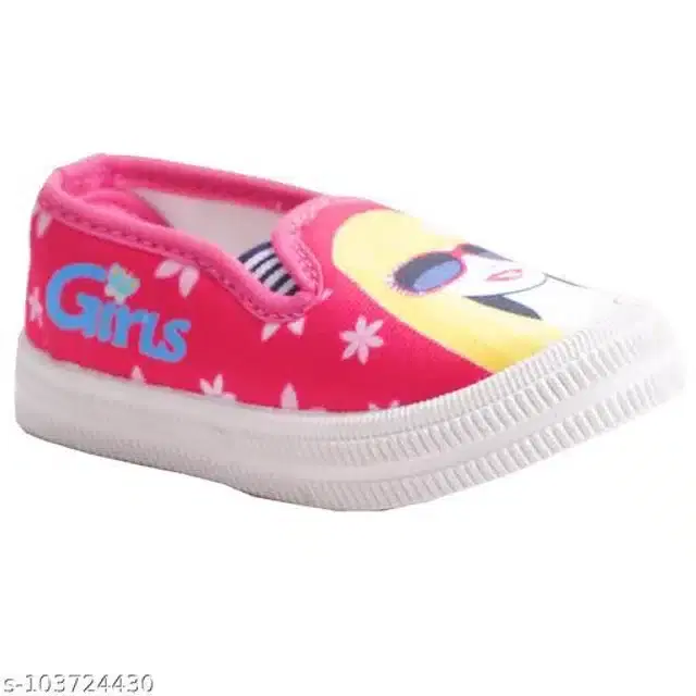 Casual Shoes for Infants (Pink & White, 9-12 Months)