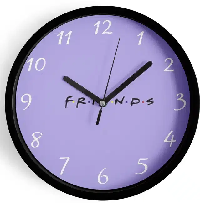 Analog Wall Clock for Home, Multicolor, 7 Inches