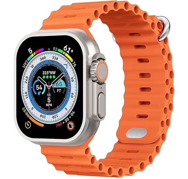T800 Ultra Series 8 Bluetooth Calling Smart Watch, Orange