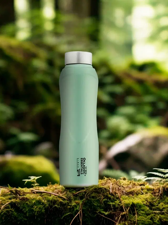 Stainless Steel Water Bottles, Mint Green, 1000 ml