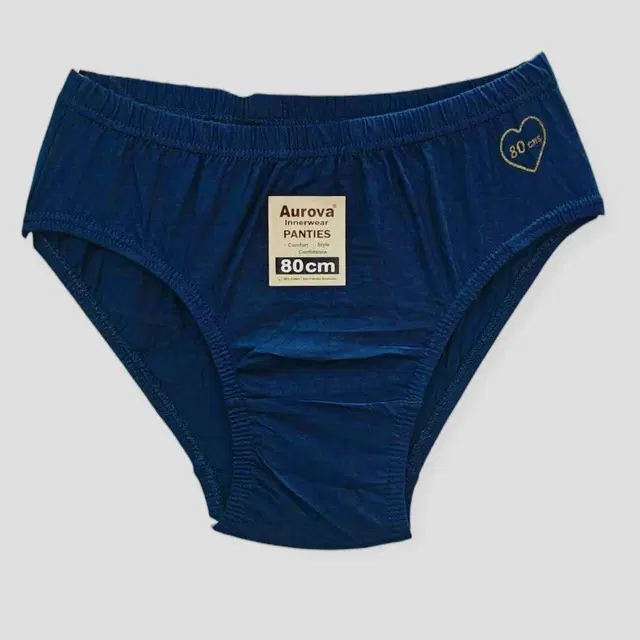 Cotton Blend Briefs for Women, Multicolour (S)