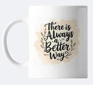 Ceramic Gifting Mug, White, 330 ml