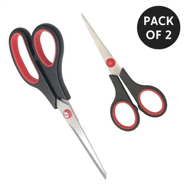 Combo Pack Of Two Scissors, Small& Big (Pack of 2)