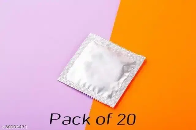 Xebok Chocolate Flavoured Full Dotted Condoms, Pack of 20