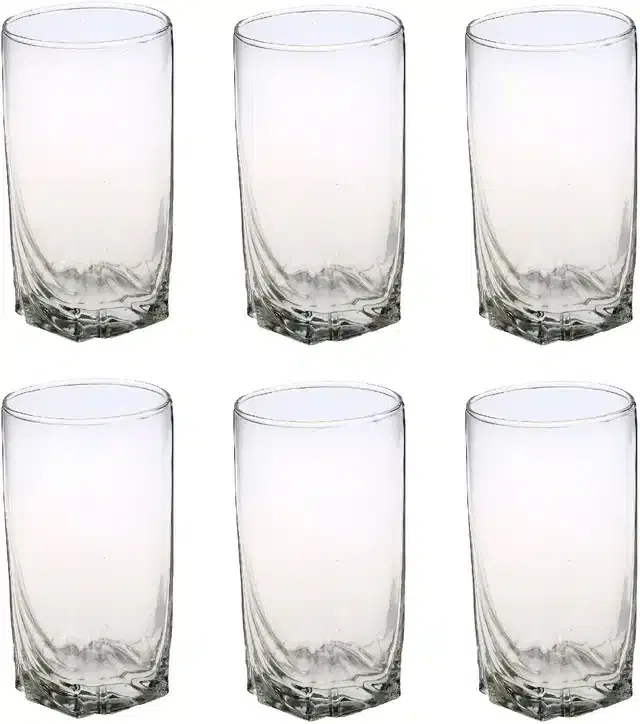 Liquor cum Cocktail Glasses, Transparent, 300 ml, Pack of 6