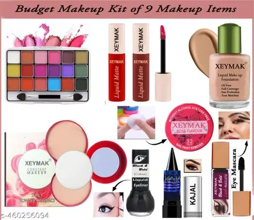 Face Makeup Combo, Multicolor, Set of 1