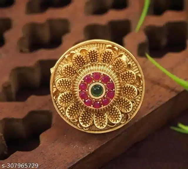 Trendy Rings for Women (Gold)