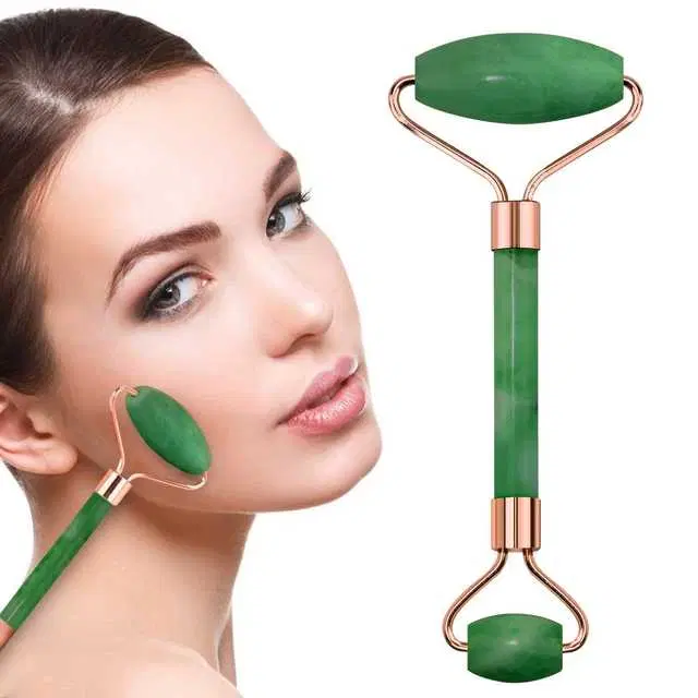 Sterling Bazaar Jade Roller for Face & Neck Massager for Skin Care, St-077