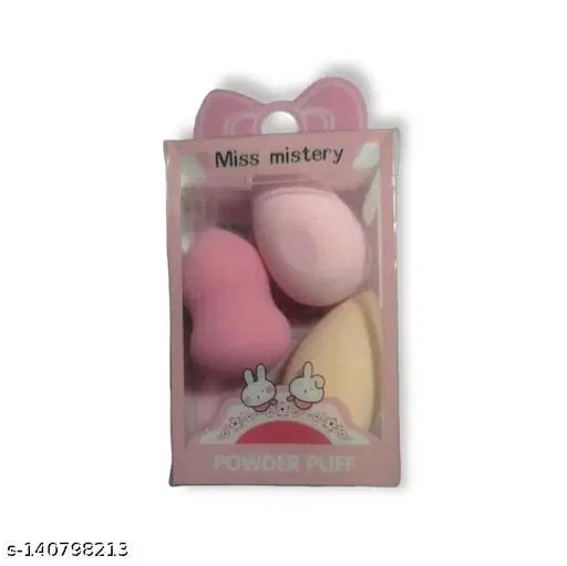 Silicone Makeup Blenders, Multicolor, Pack of 3