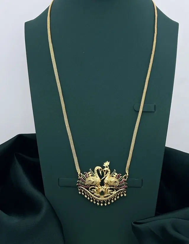 Zircon Gold-plated Copper Jewellery Set for Women (Purple, Free Size)