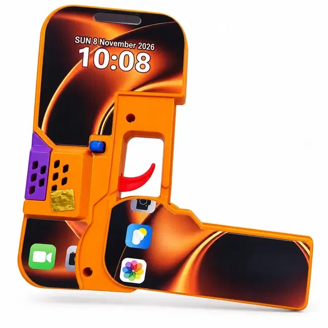 Apple Phone Diwali Gun