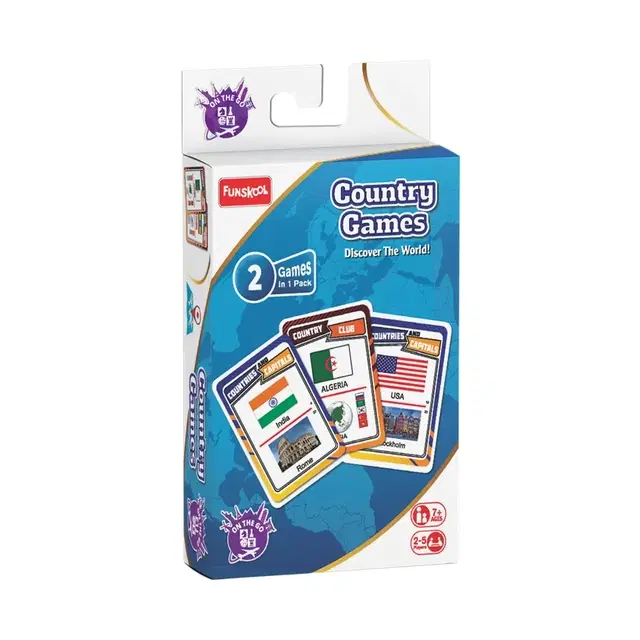 Funskool 2 in 1 Country Games