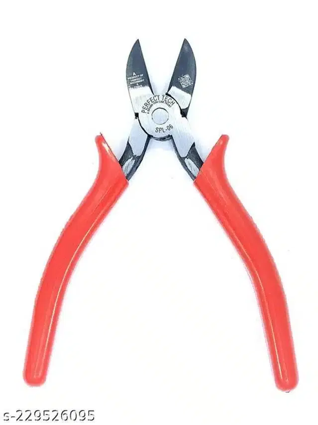 Combination Side Cutting Plier, Red