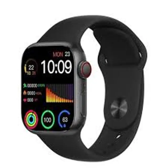 I8 Pro Maxx Smart Watch for Men & Women, Black