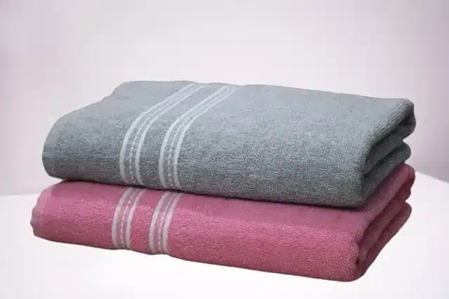 Bath Towel, 27x54 inches, Pack of 2, Multicolor