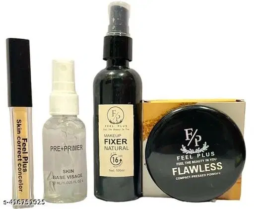 HD Waterproof Makeup Kit Combo For Women & Girls (Set of 4)