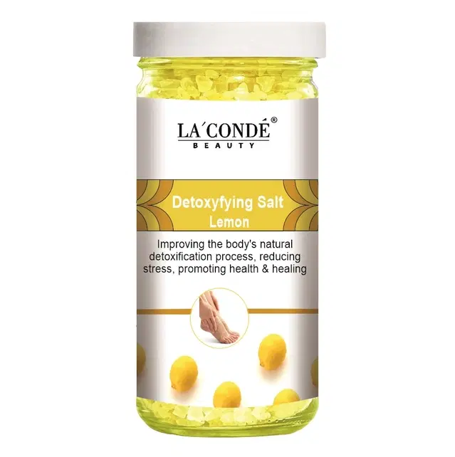 La'Conde Detoxifying Lemon Bath Salt Crystal, 200 g