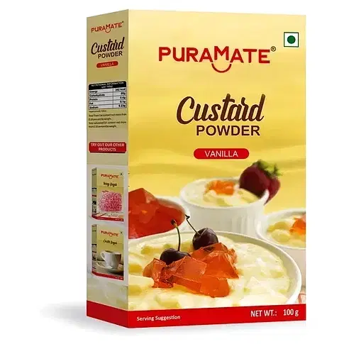 Puramate Vanilla Flavour Custard Powder 100 g