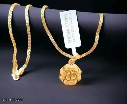 Pendant with Chain for Women (Gold)