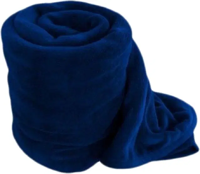 Fleece Blanket, Blue, 60x90 Inches