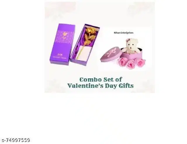 Gift Set for Valentines, Multicolor, Set of 2